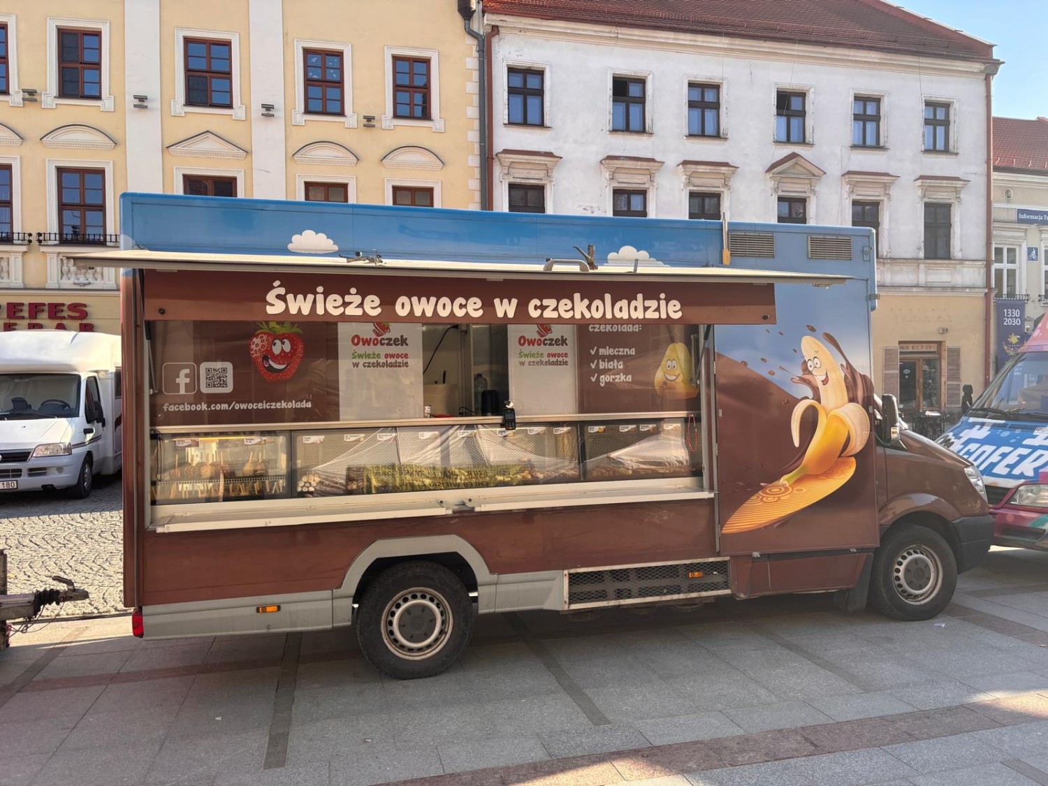 Owoczek - Owoce i czekolada