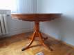 sprzedam okragly rozkladany stol do salonu, srednica 110cm, wys.76cm