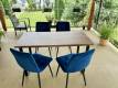sprzedam stół loftowy z 4 krzesłami 