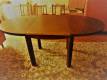Stół z rozkładanym blatem,  przedwojenny 1 szt.