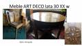 Meble ART DECO Komplet szt.