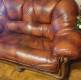 Komplet wypoczynkowy skórzany Roma 3+2+1+ 2 pufy 1 szt.