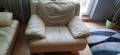 Sofa skórzana +fotel 2 szt.