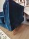 Sprzedam dwie Sofy 2,5 oraz 3 osobowa Chesterfield Modern kolor niebieski Velluto 11 2 szt.