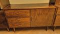 Zestaw 3 komód i kredensów PRL-Zamojskie Fabryki Mebli