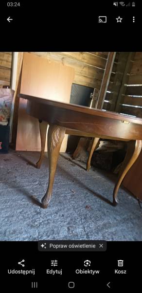 Sprzedam okrągły stół rozkładany 