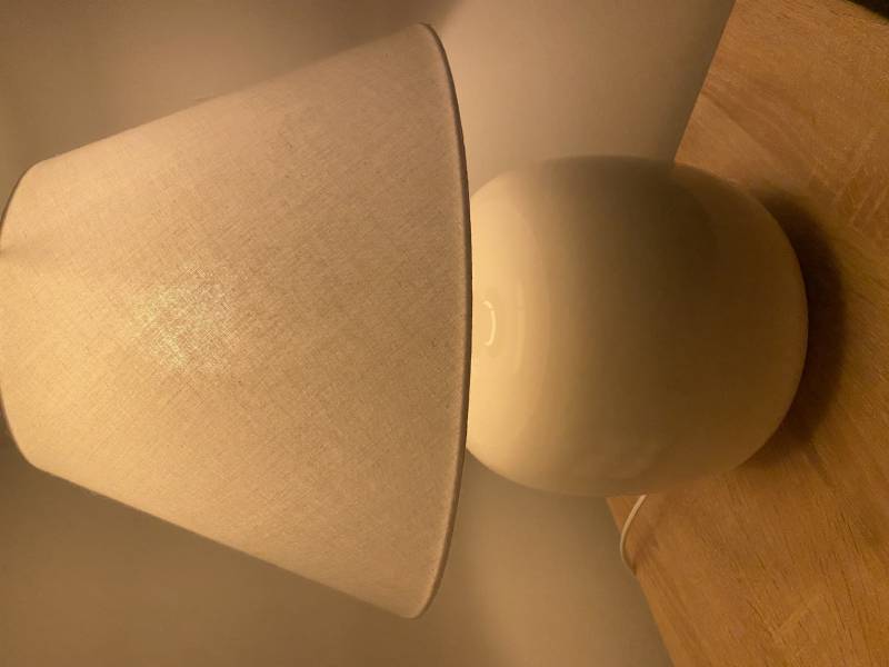 Sprzedam dwie lampki nocne ceramiczne Westwing