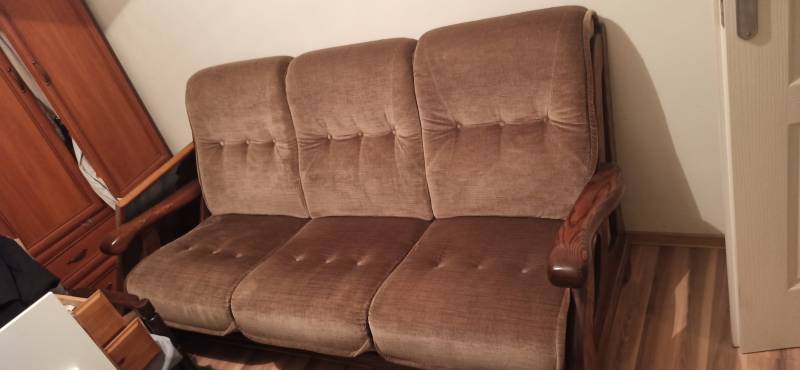 Sofa i dwa fotele na sprzedaż