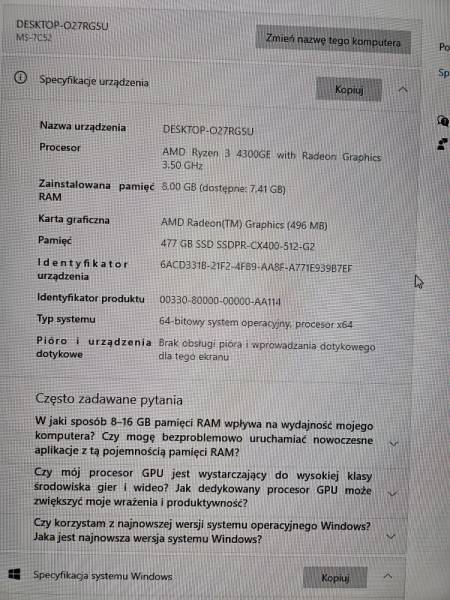 Komputer stacjonarny