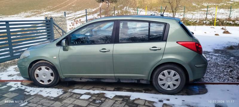 Sprzedam auto za gotówkę Nissan Tiida 2007 r. Hatchback / Sportback LPG