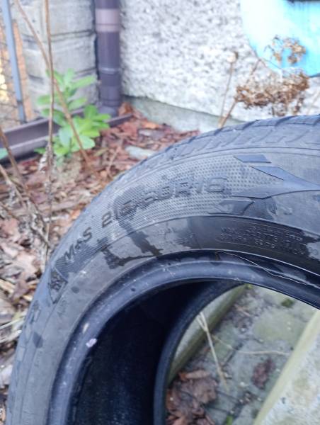 2 szt. 19-letnie zimówki do drugiego życia lub recyklingu