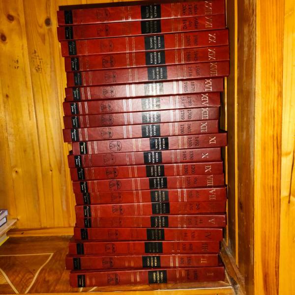 ENCYKLOPEDIA WIELKA HISTORIA ŚWIATA OD NUMERU I DO XXII (KOMPLET) 