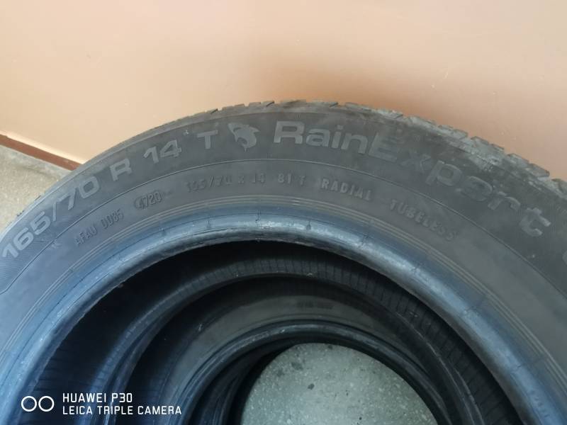 Sprzedam opony letnie Uniroyal RainExpert 3 w bardzo dobrym stanie